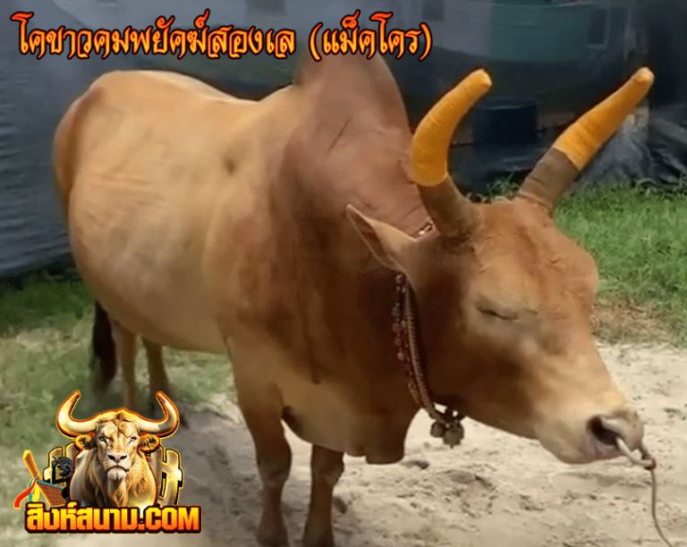 โคขาวคมพยัคฆ์สองเล (แม็คโคร)