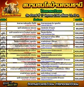 #ปฏิทินวัวชน #ปฏิทิน #ปฏิทินวัว #วัว #วัวชน #วัวชนวันนี้ #วัวชนล่าสุด #สิงห์สนาม #ดูวัวชน #วัวชนออนไลน์ #โปรแกรมวัวชน #วัวชนคู่เอก #ผลวัวชน #โปรแกมวัว #โปรแกรมวัวชน #วัวชนวันนี้ #วัว #วัวชนออนไลน์