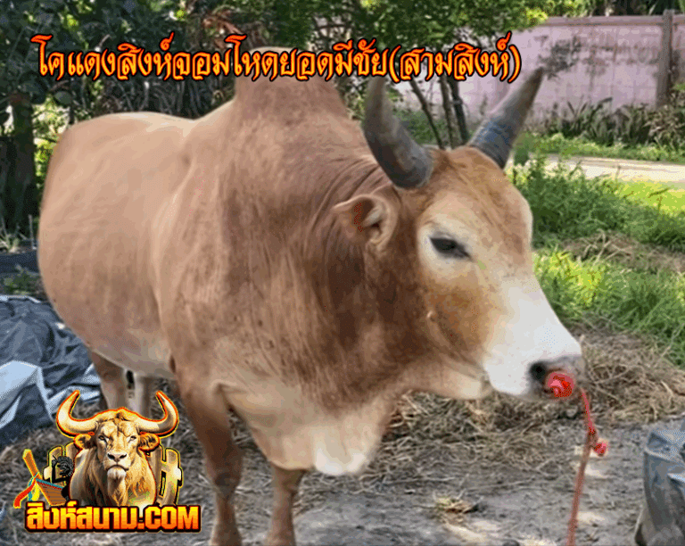 รูปเดี๋ยว โคแดงสิงห์จอมโหดยอดมีชัย(สามสิง