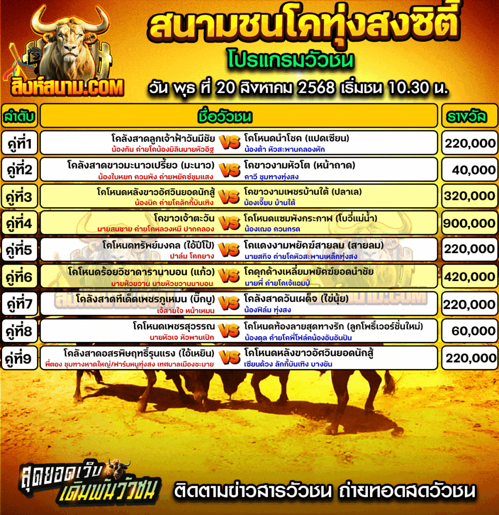 โปรแกรมทุ่งสง