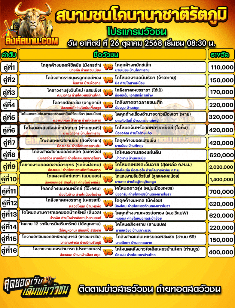 นานาชาติ 26ตุลา