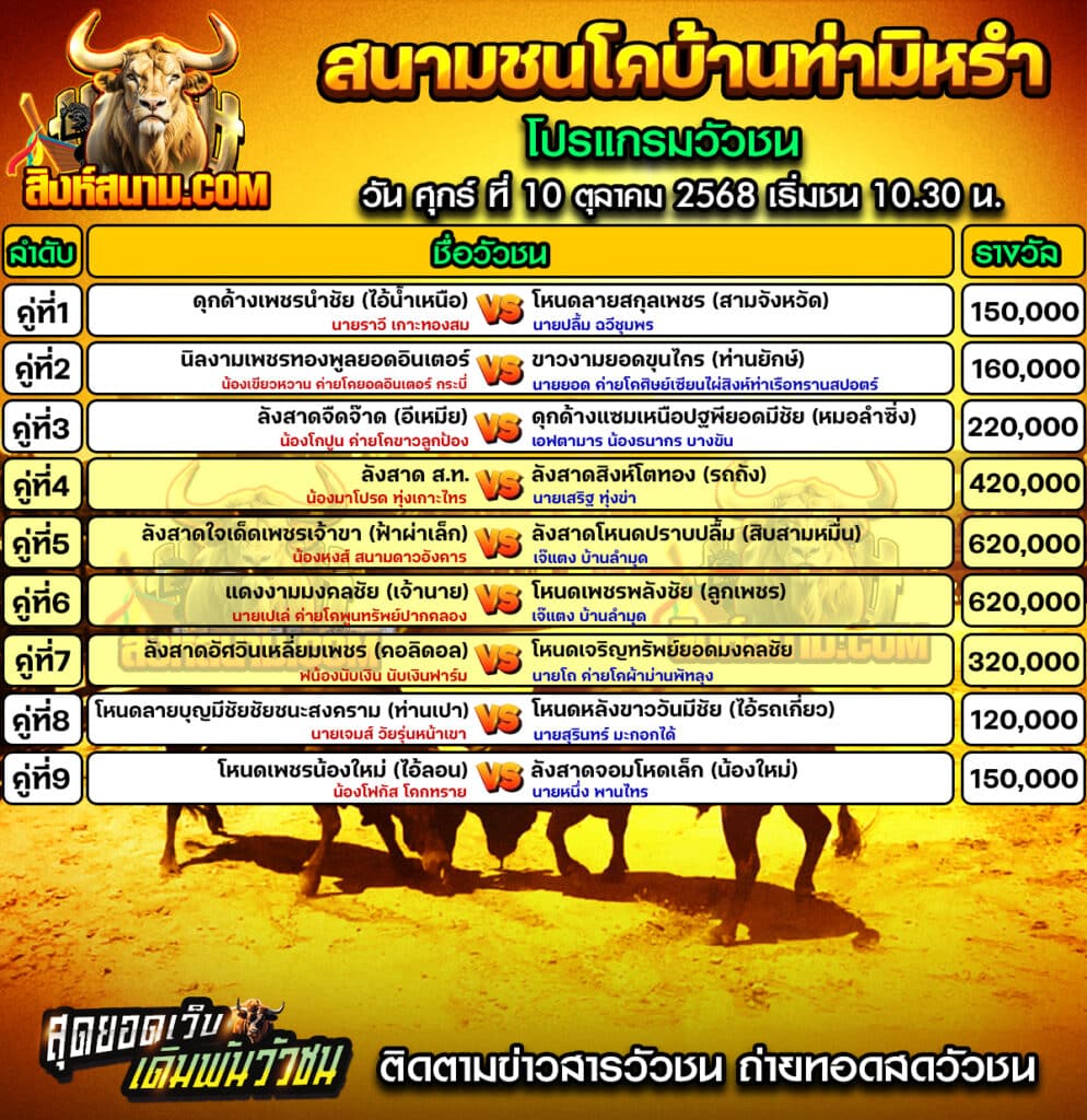 โปรแกรมท่ามิหรำ