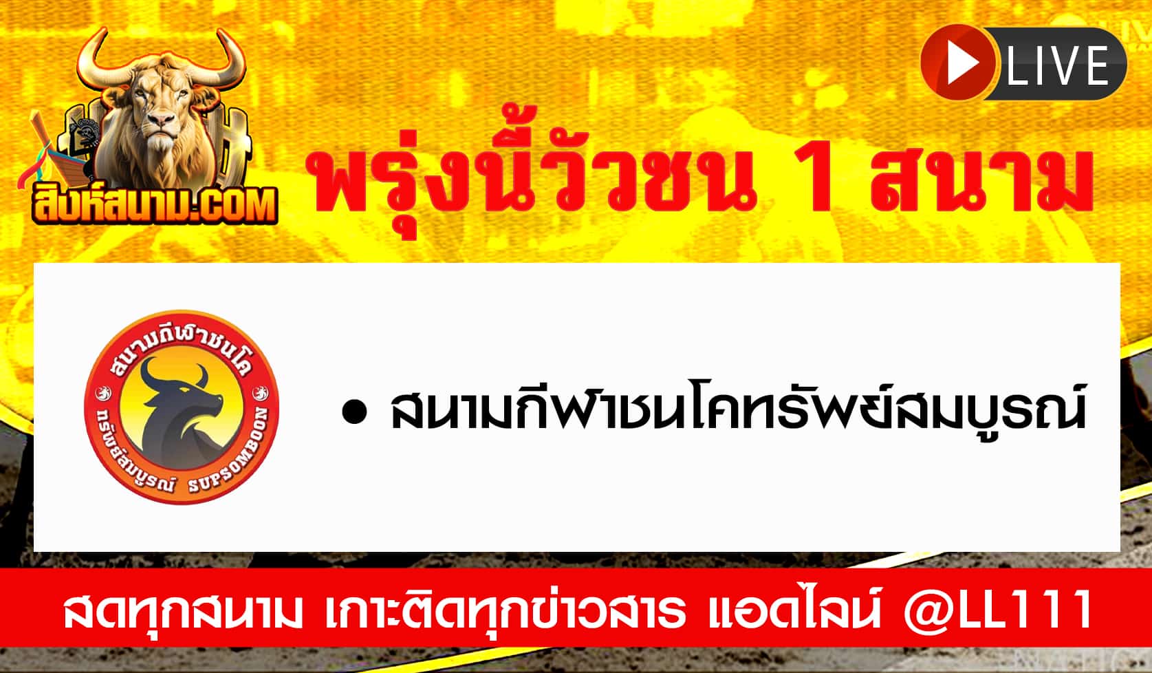 ถ่ายทอดสดวัว