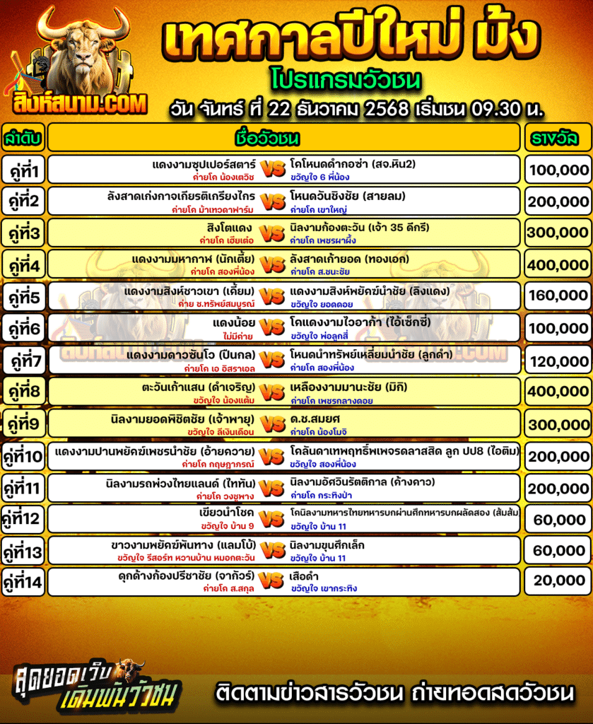 โปรแกรมปีใหม่ม้ง