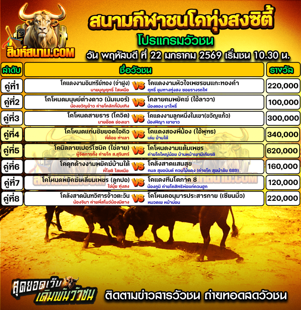 สนามกีฬาชนโคทุ่งสงซิตี้