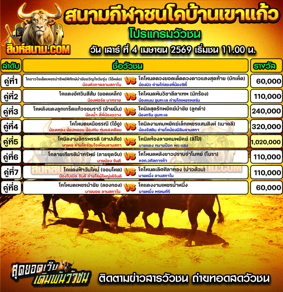 เขาแก้ว 4-4